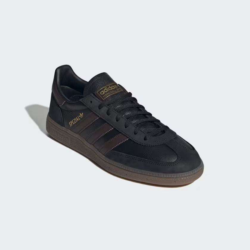 Adidas Handball Spezial Shoes Core Black / Dark Brown / Gum