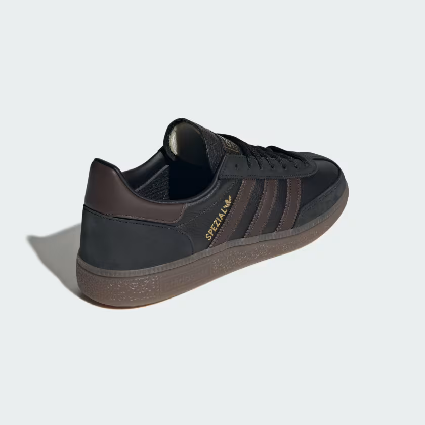 Adidas Handball Spezial Shoes Core Black / Dark Brown / Gum