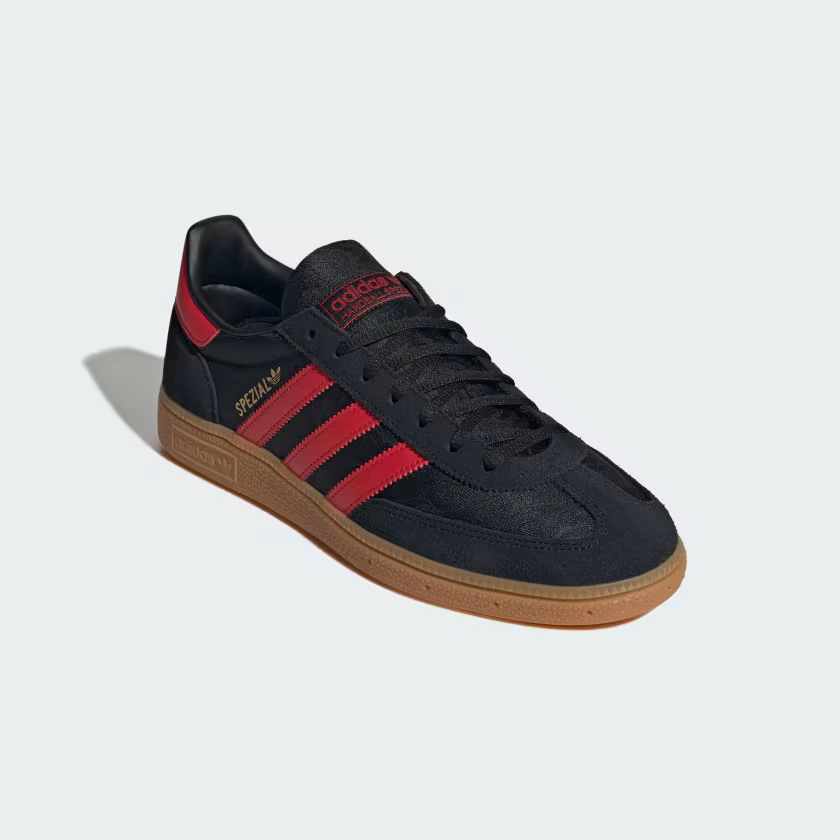 Adidas Handball Spezial Shoes Core Black / Gum / Better Scarlet