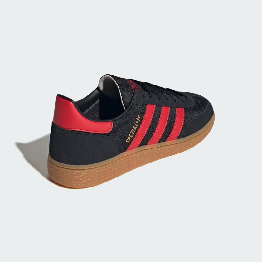 Adidas Handball Spezial Shoes Core Black / Gum / Better Scarlet