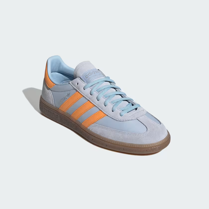 Adidas Handball Spezial Shoes Crystal Sky / Pure Tangerine / Gum