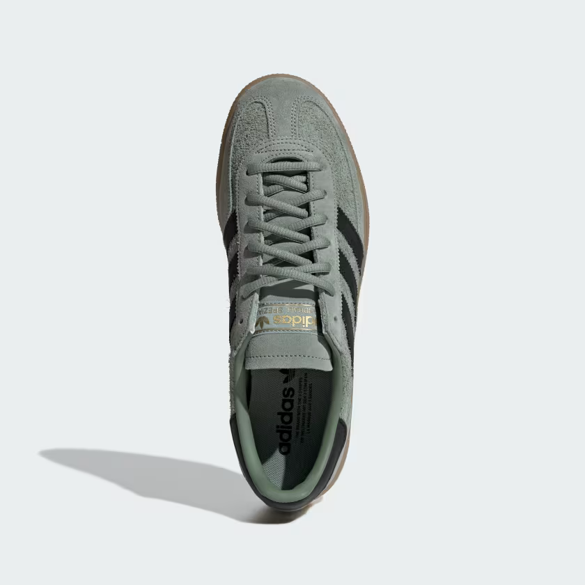 Adidas Handball Spezial Shoes Silver Green / Core Black / Gum
