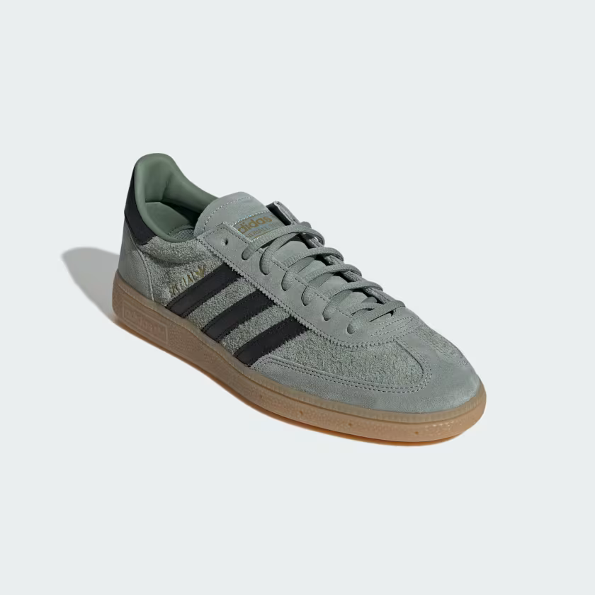 Adidas Handball Spezial Shoes Silver Green / Core Black / Gum