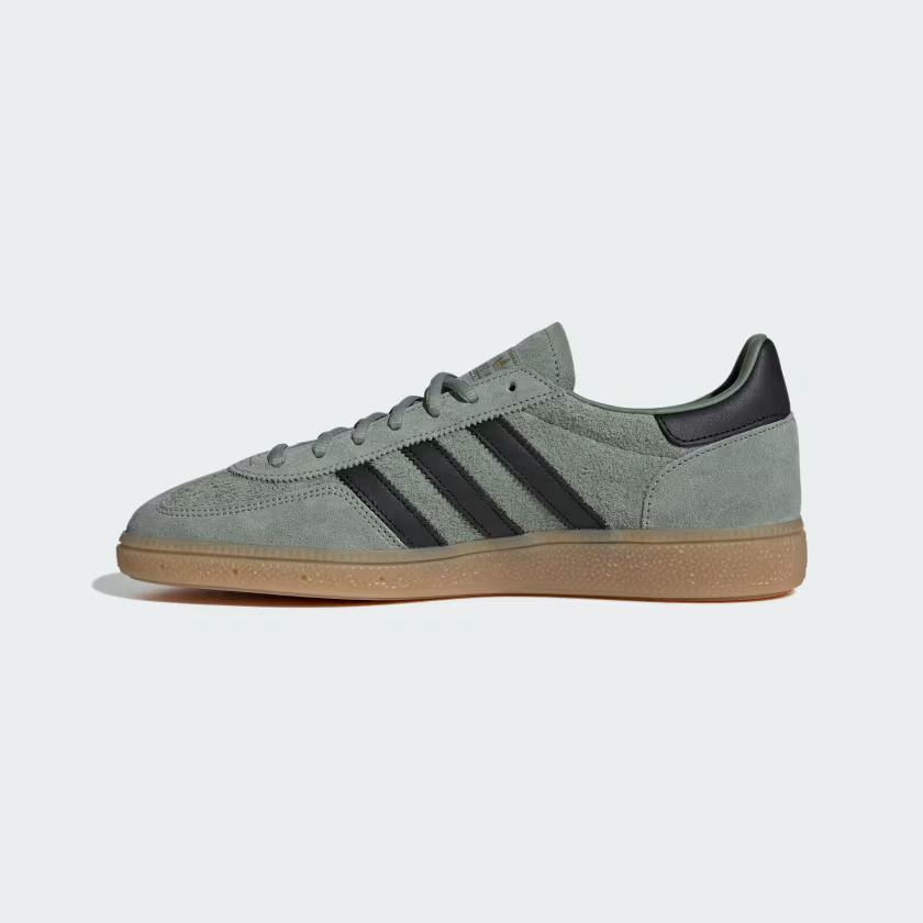 Adidas Handball Spezial Shoes Silver Green / Core Black / Gum