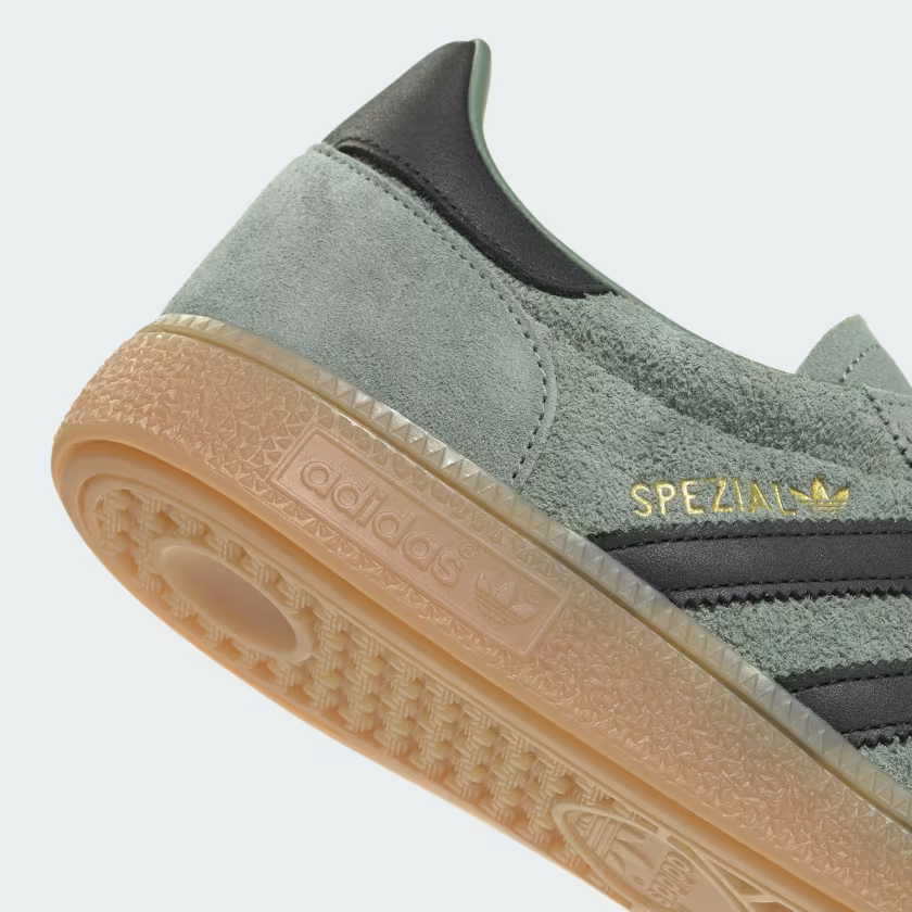 Adidas Handball Spezial Shoes Silver Green / Core Black / Gum