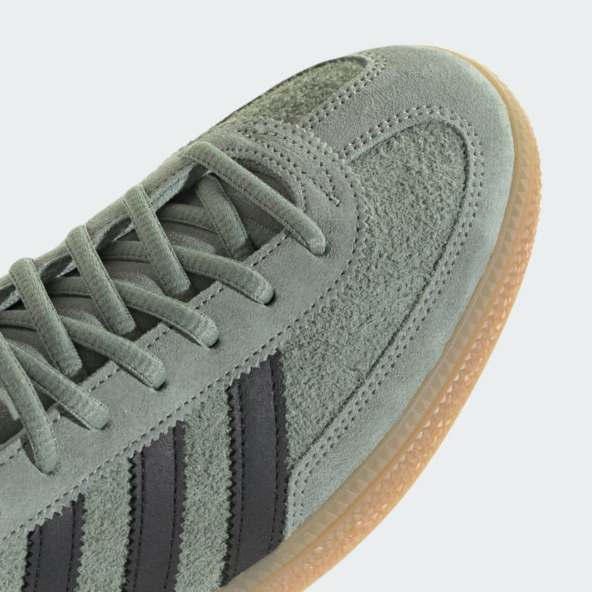 Adidas Handball Spezial Shoes Silver Green / Core Black / Gum