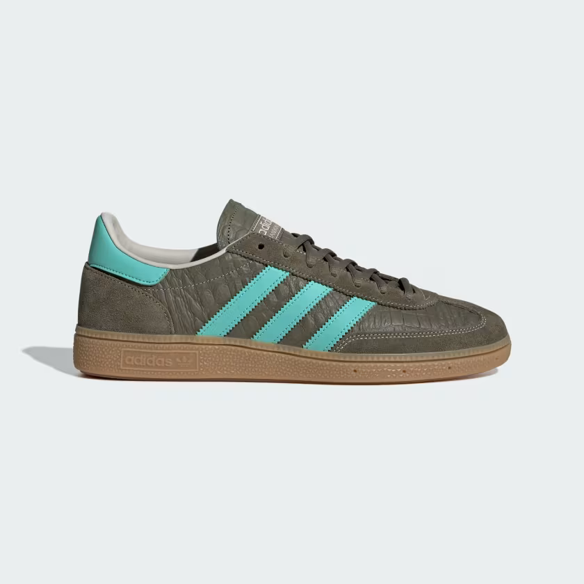 Adidas Handball Spezial Shoes Olive Strata / Acid Mint / Gum