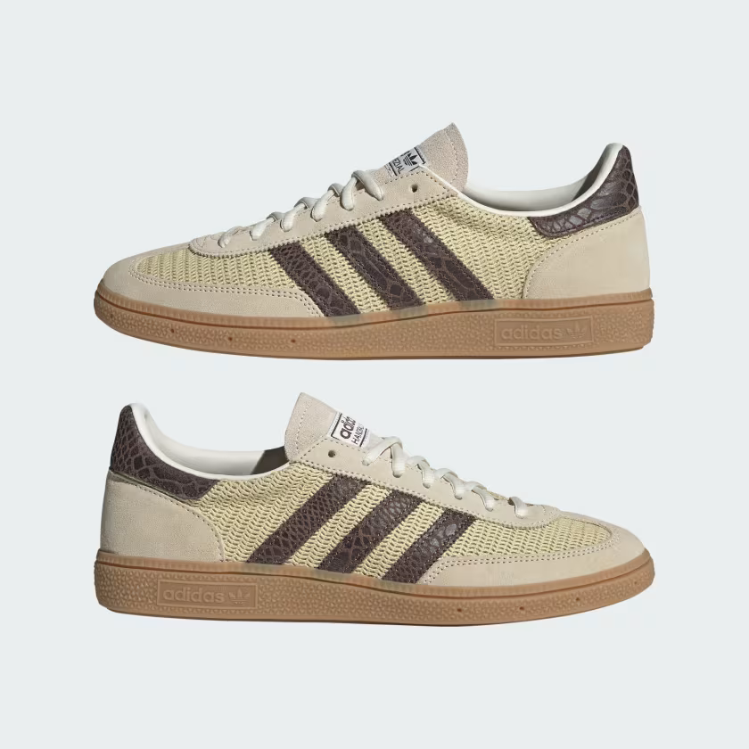 Adidas Handball Spezial Shoes Dual Yellow / Brown / Warm Vanilla