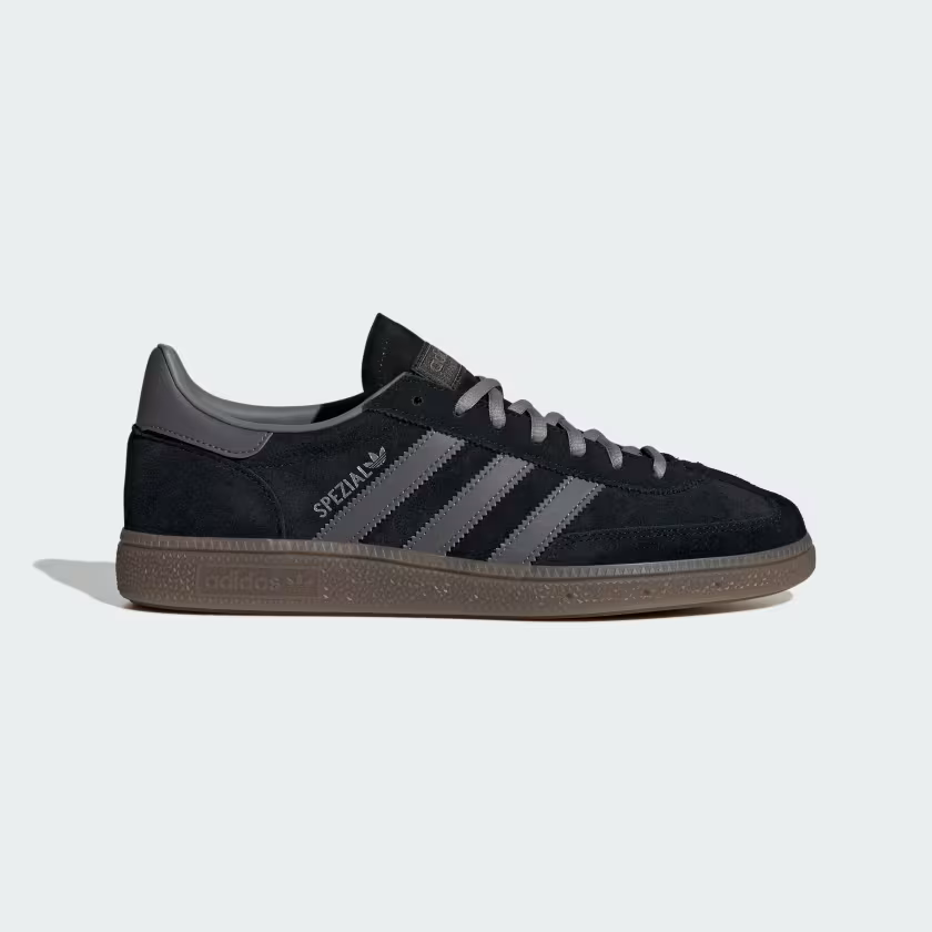 Adidas Handball Spezial Shoes Core Black / Grey Strata / Gum