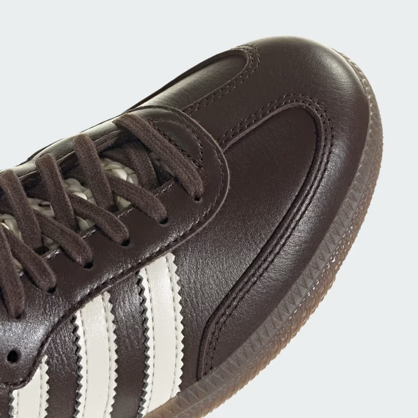 Adidas Samba OG Shoes Aurora Coffee / Off White / Gold Metallic