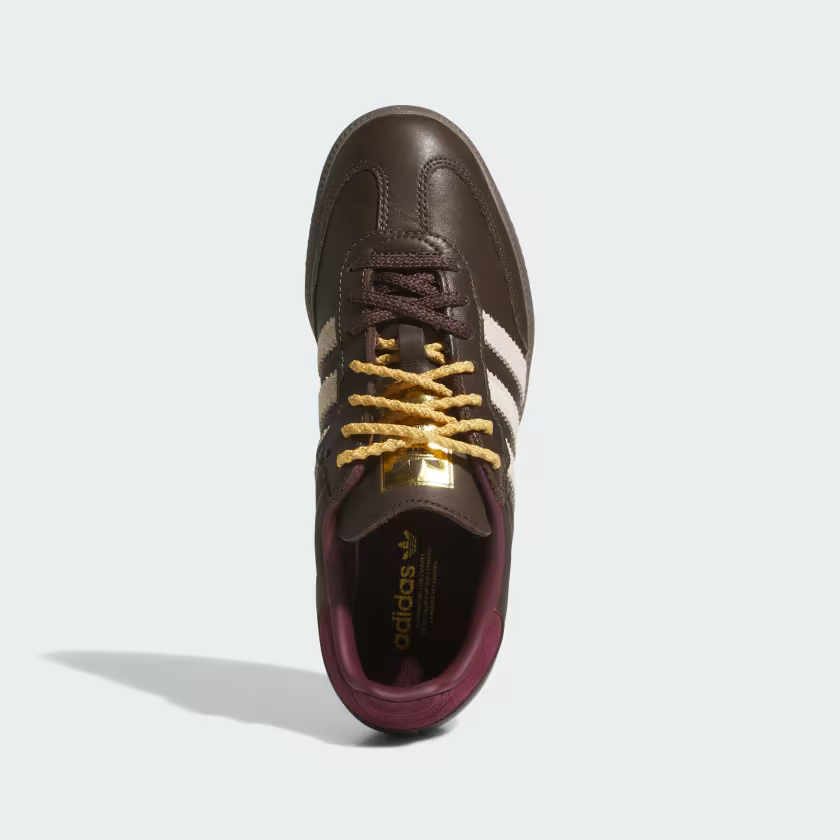 Adidas Samba OG Shoes  Brown / Warm Vanilla / Maroon