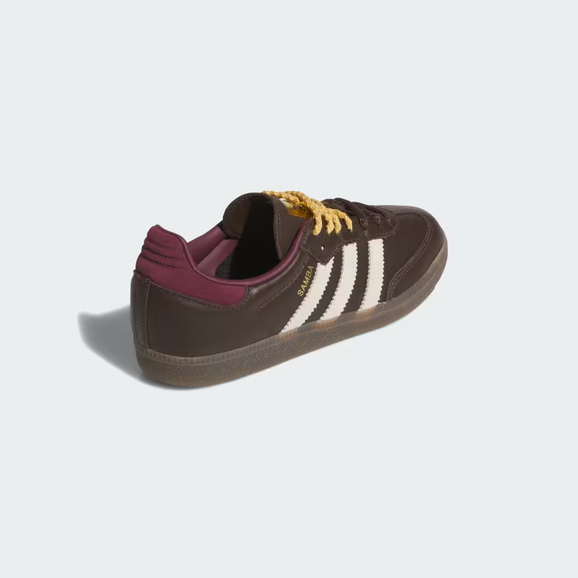 Adidas Samba OG Shoes  Brown / Warm Vanilla / Maroon