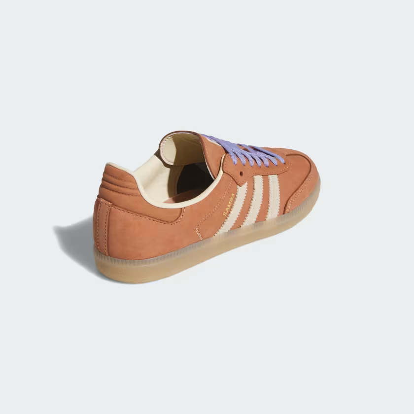 Adidas Samba OG Shoes Clay Strata / Warm Vanilla / Light Purple