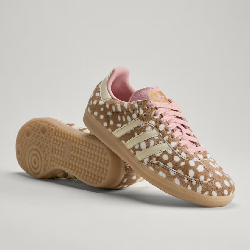 Adidas Samba OG Shoes Brown Desert / Warm Vanilla / Wonder Mauve