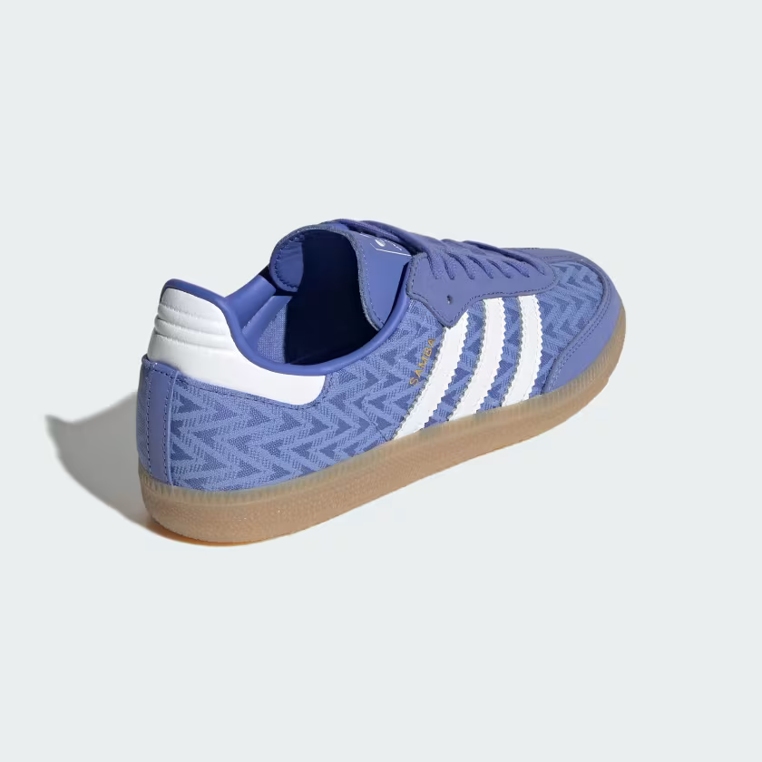 Adidas Samba OG Shoes Real Lilac / Cloud White / Gold Metallic