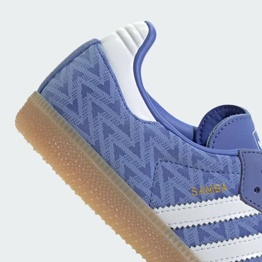 Adidas Samba OG Shoes Real Lilac / Cloud White / Gold Metallic