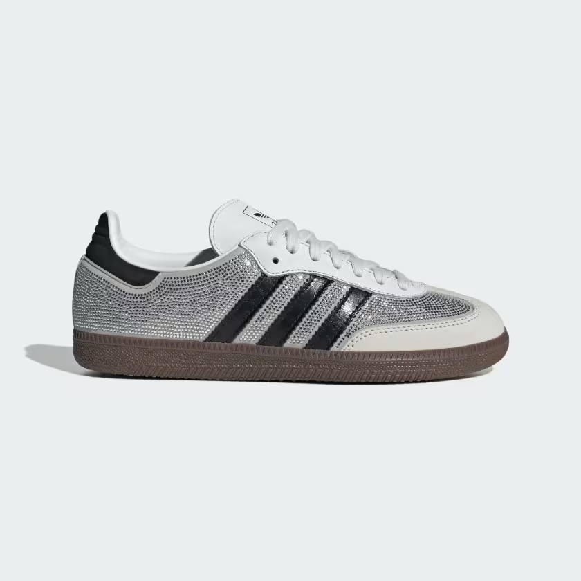 Adidas Samba OG Shoes Crystal White / Core White / Silver Metallic