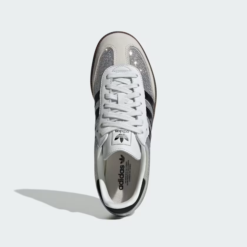 Adidas Samba OG Shoes Crystal White / Core White / Silver Metallic