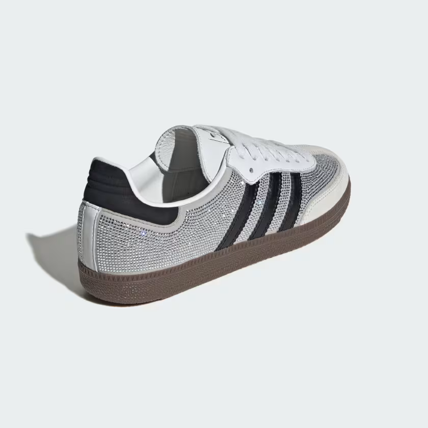 Adidas Samba OG Shoes Crystal White / Core White / Silver Metallic