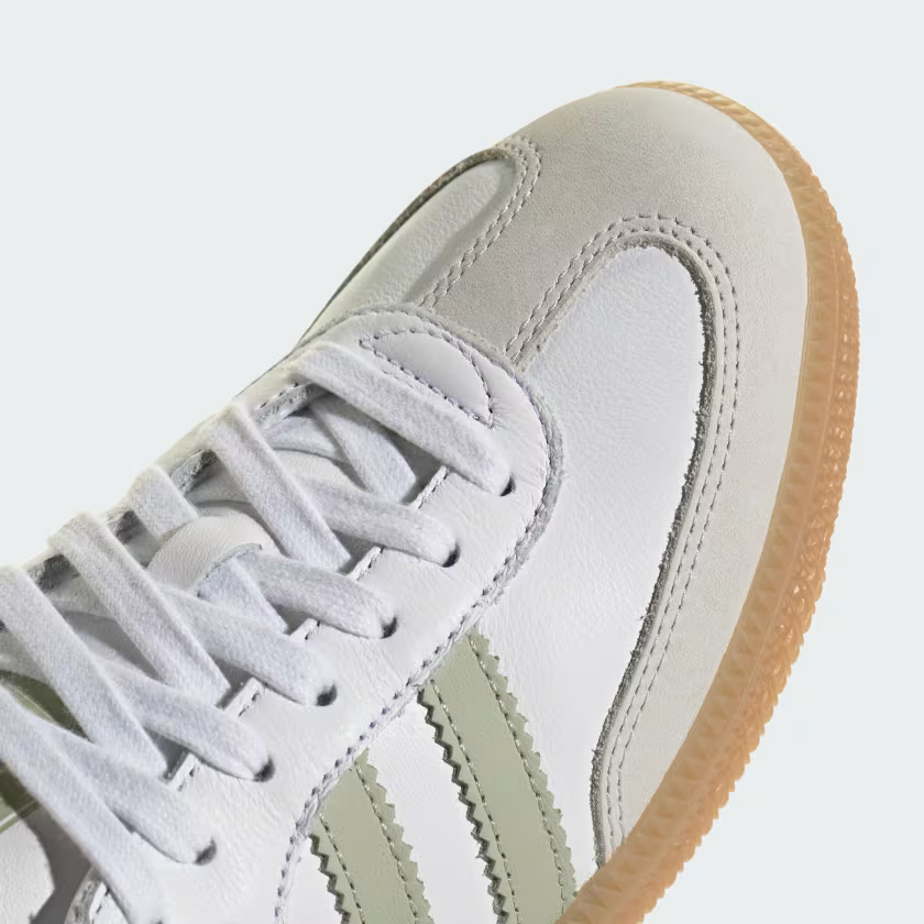 Adidas Samba OG Shoes Cloud White / Halo Green / Tent Green