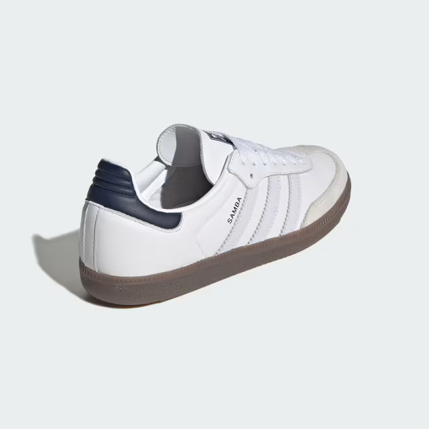 Adidas Samba OG Shoes Cloud White / Frozen Purple / Night Indigo