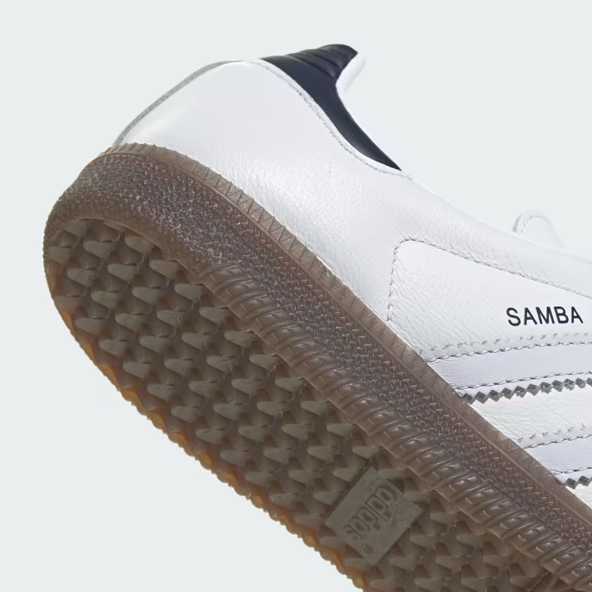 Adidas Samba OG Shoes Cloud White / Frozen Purple / Night Indigo