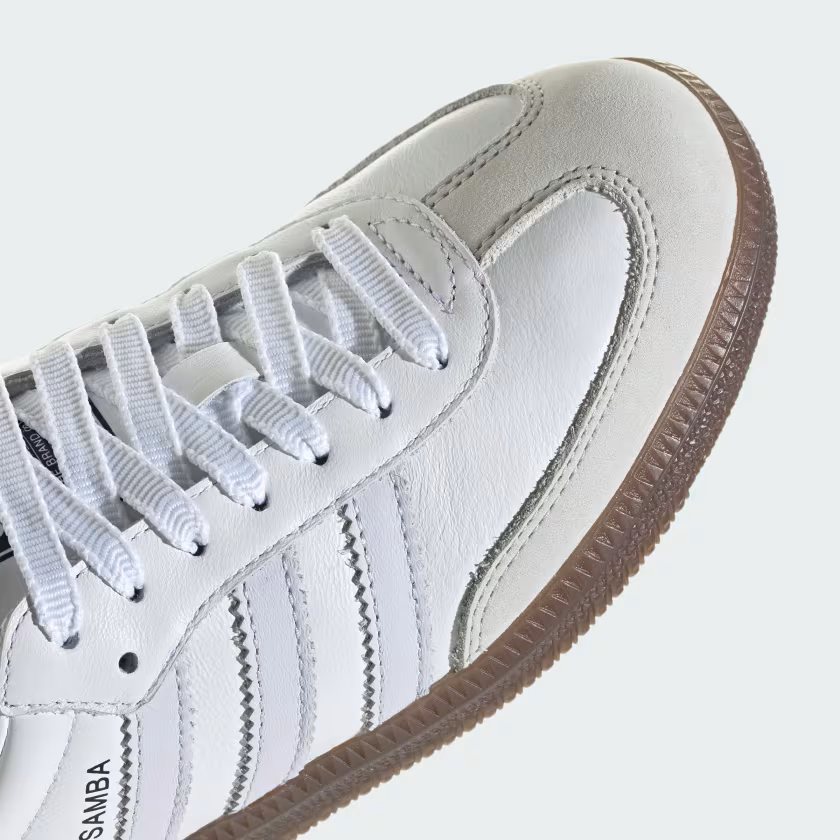 Adidas Samba OG Shoes Cloud White / Frozen Purple / Night Indigo