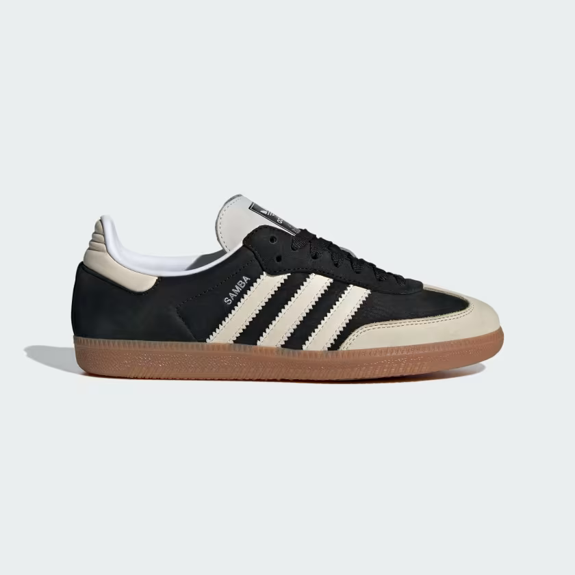 Adidas Samba OG Shoes Core Black / Wonder White / Silver Metallic