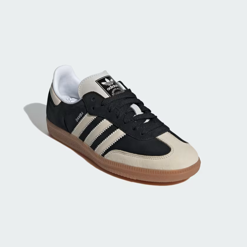Adidas Samba OG Shoes Core Black / Wonder White / Silver Metallic