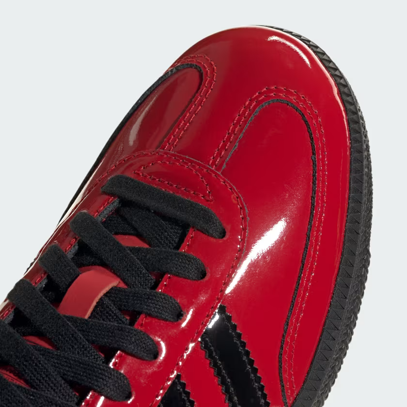 Adidas Samba OG Shoes Better Scarlet / Core Black / Gold Metallic