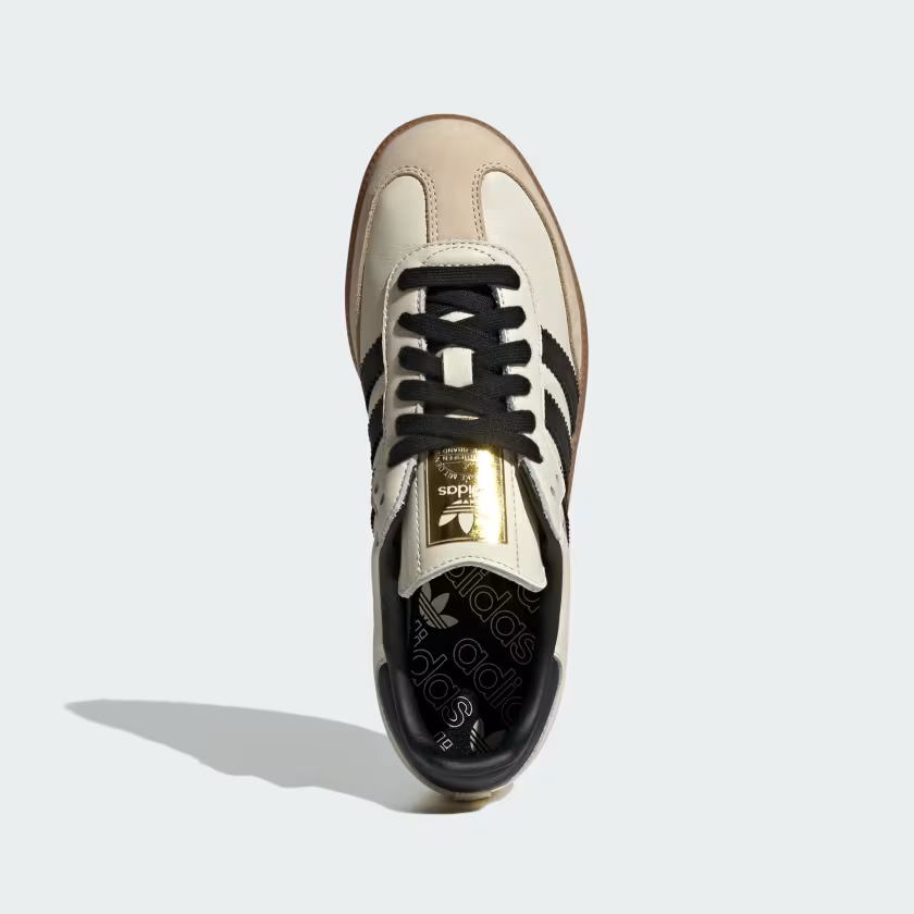 Adidas Samba OG Shoes Cream White / Core Black / Sand Strata