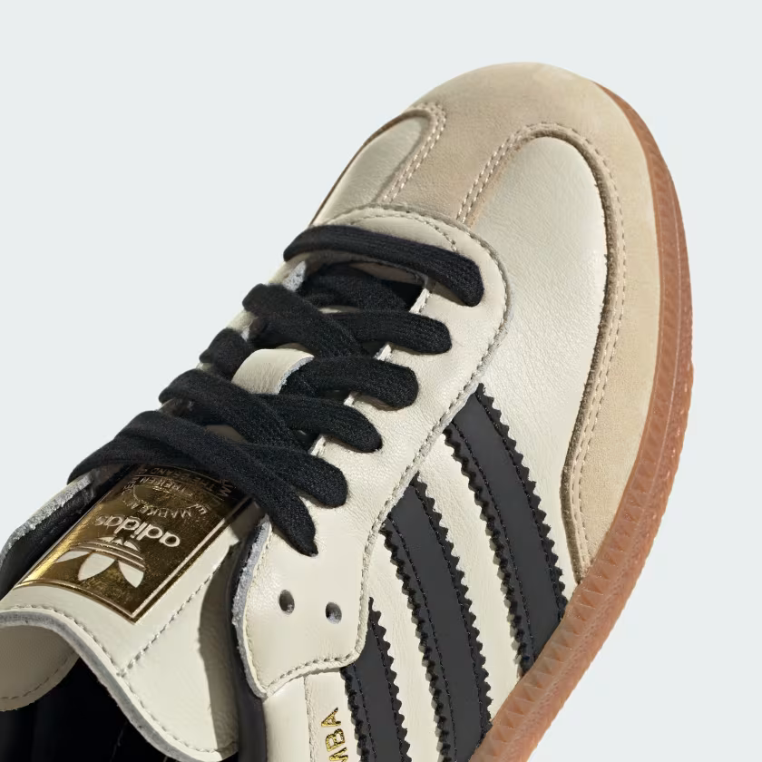 Adidas Samba OG Shoes Cream White / Core Black / Sand Strata