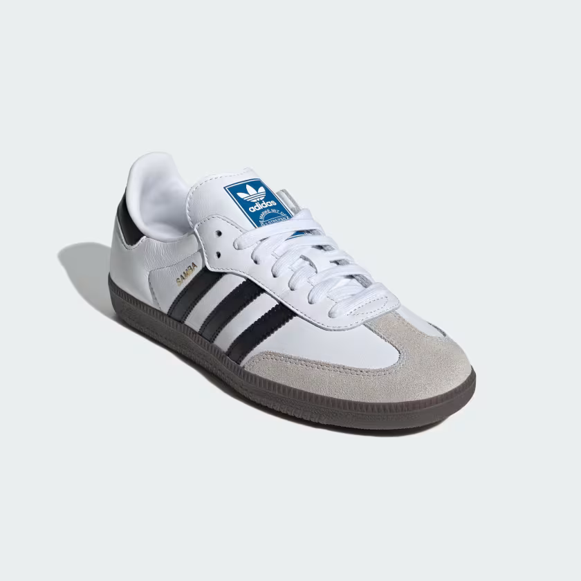 Adidas Samba OG Shoes Cloud White / Core Black / Gum