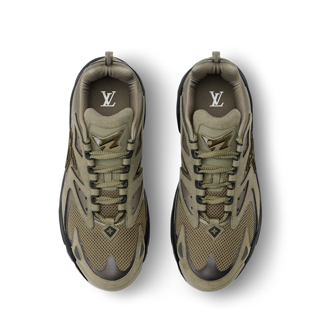 Louis Vuitton TATIC KNIT Sneakers Khaki
