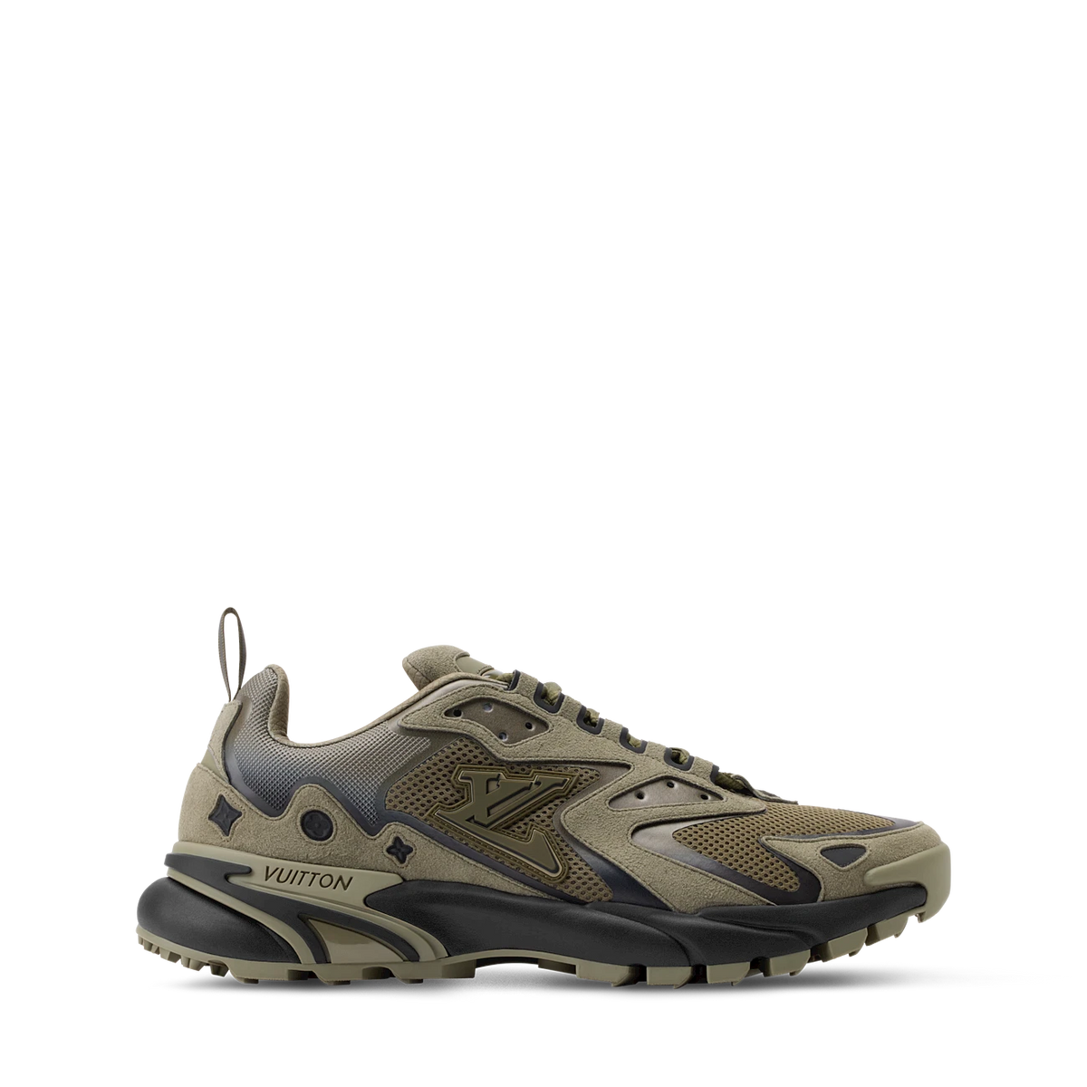 Louis Vuitton TATIC KNIT Sneakers Khaki