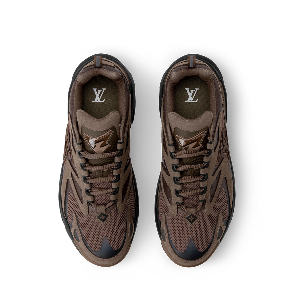 Louis Vuitton TATIC KNIT Sneakers Chestnut