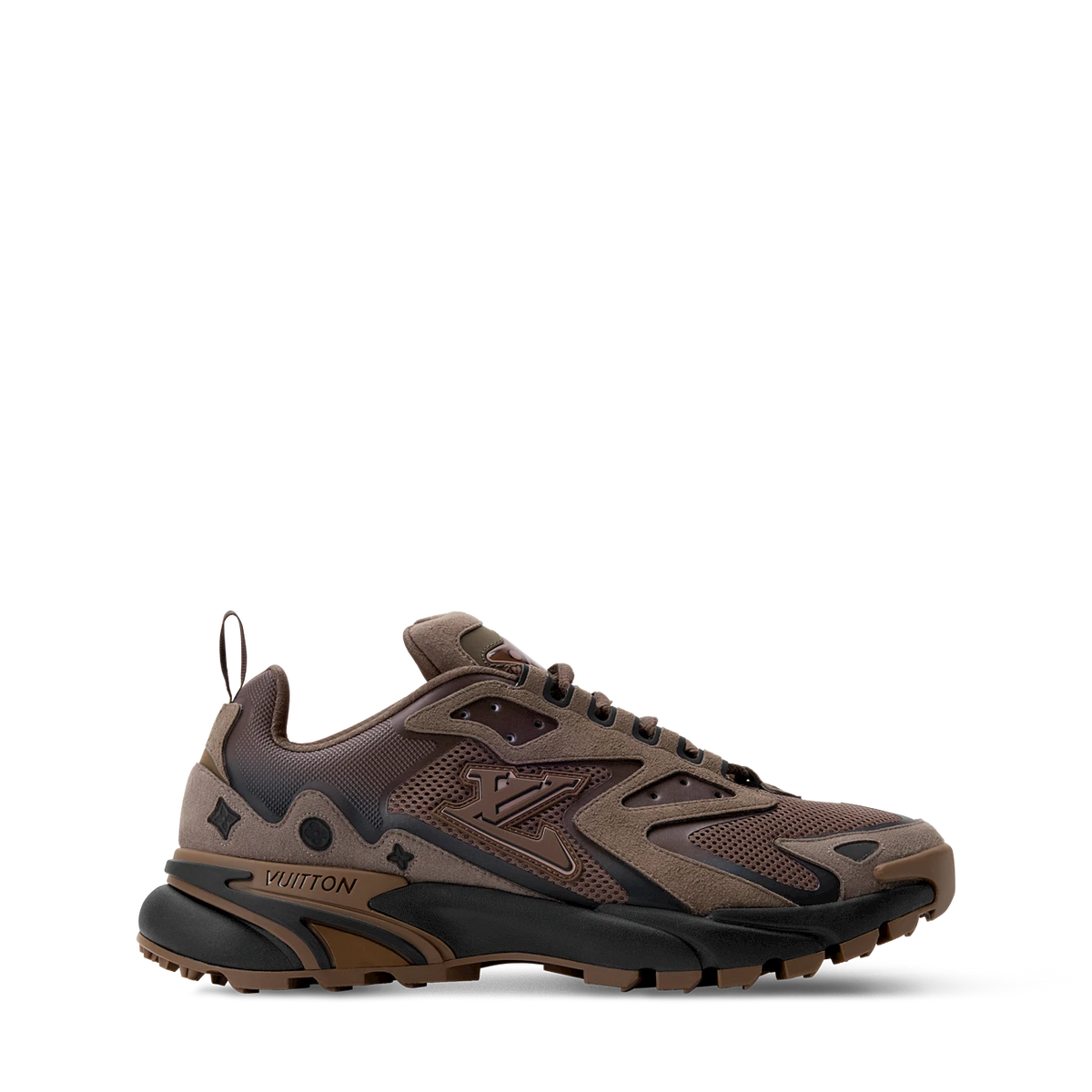 Louis Vuitton TATIC KNIT Sneakers Chestnut