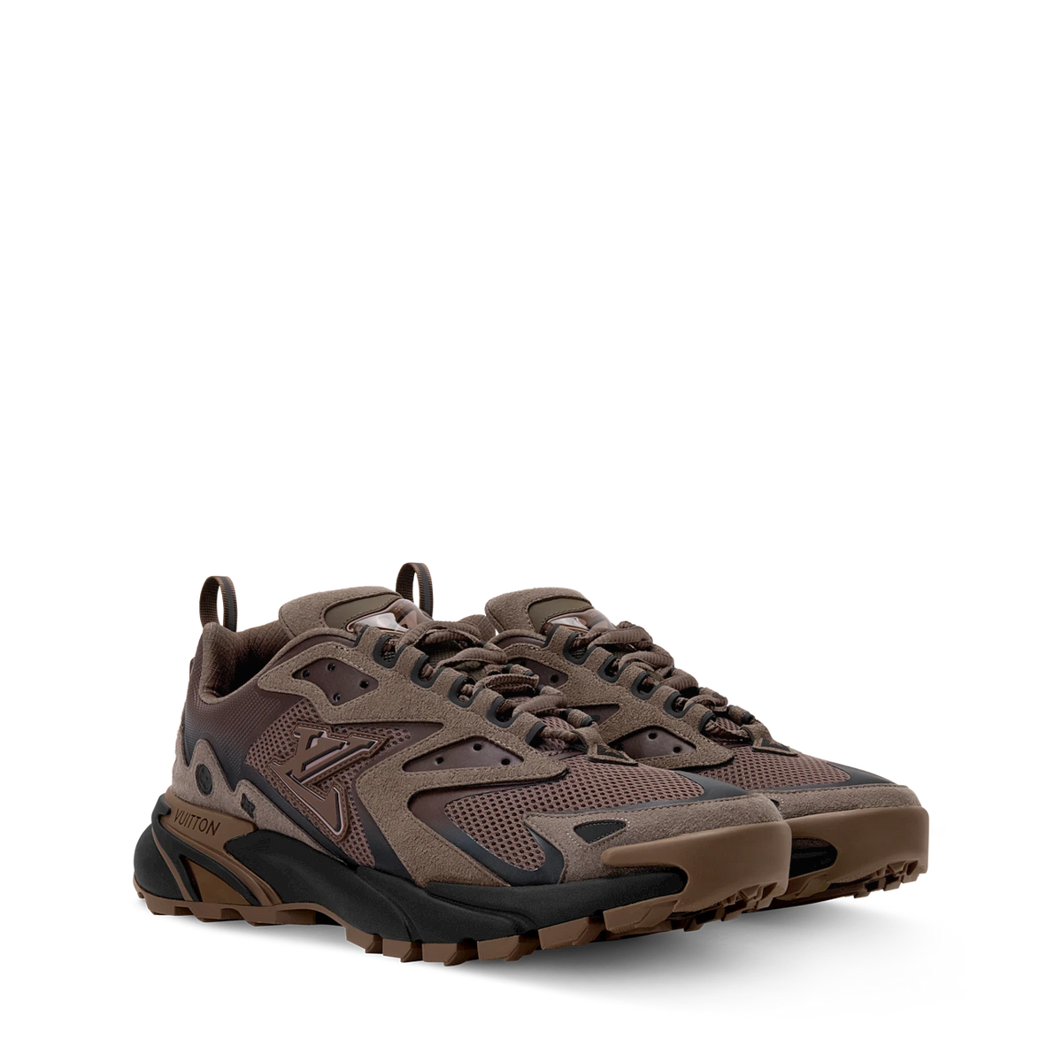 Louis Vuitton TATIC KNIT Sneakers Chestnut