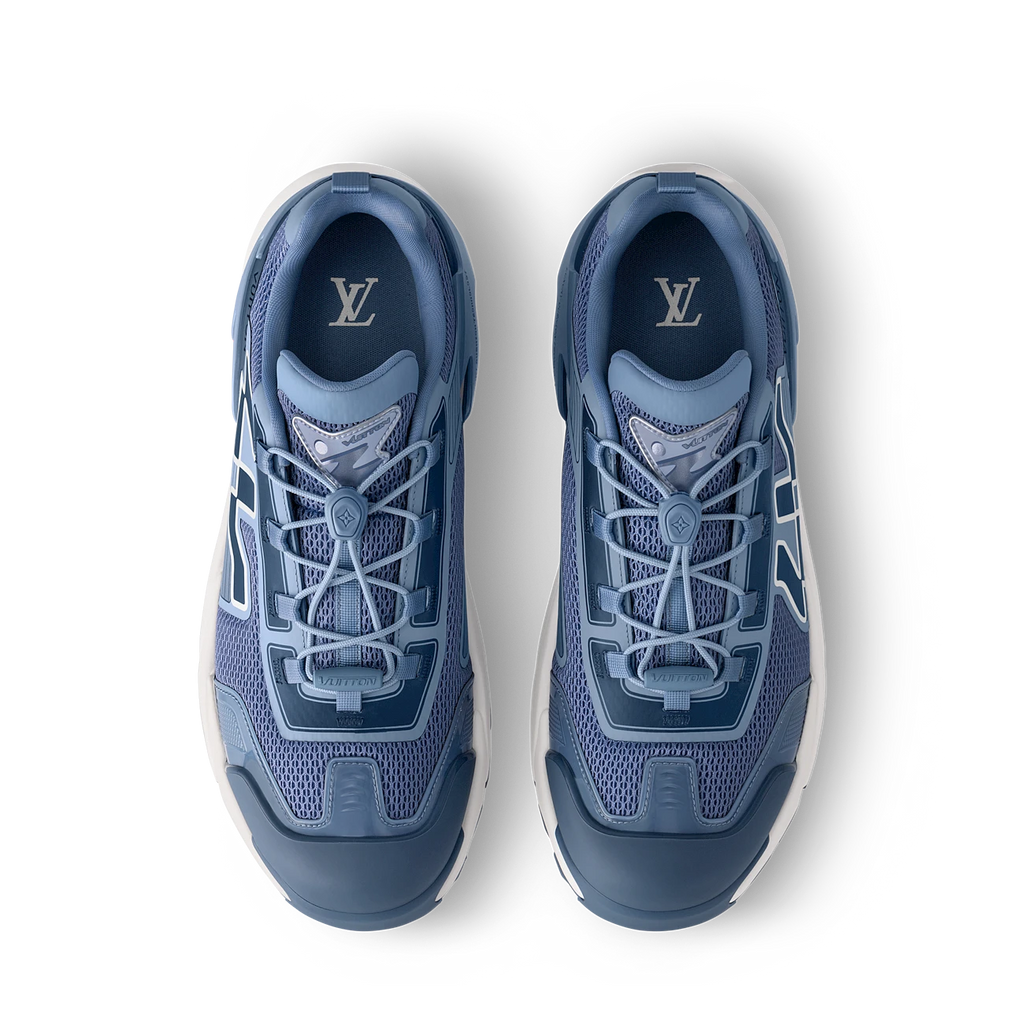 Louis Vuitton TATIC KNIT Sneakers Sea blue