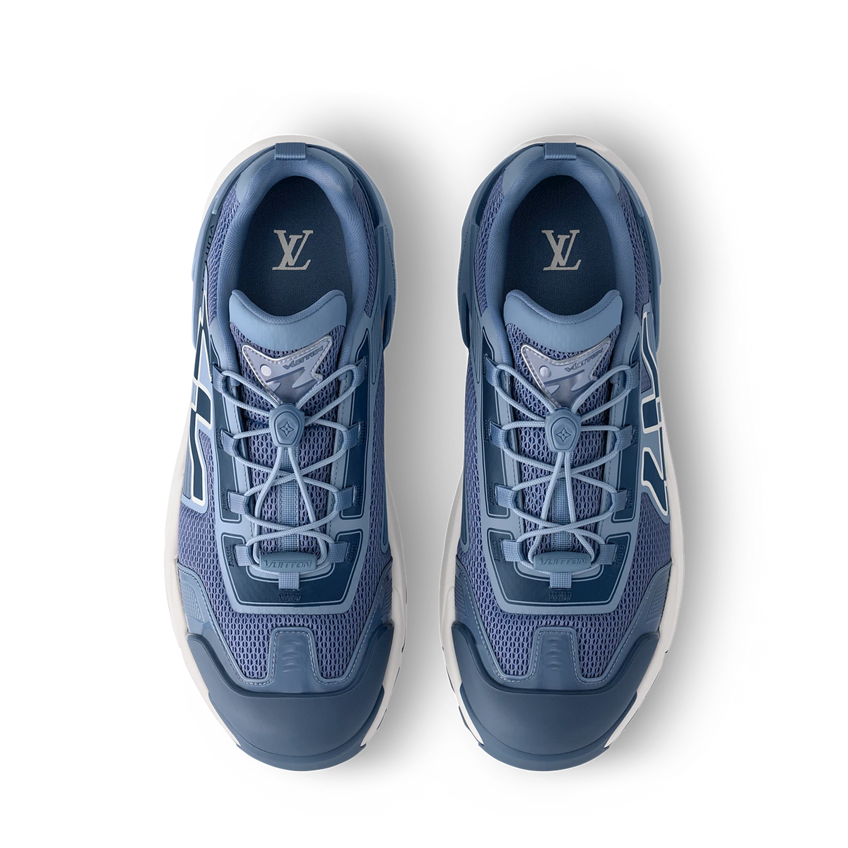 Louis Vuitton TATIC KNIT Sneakers Sea blue