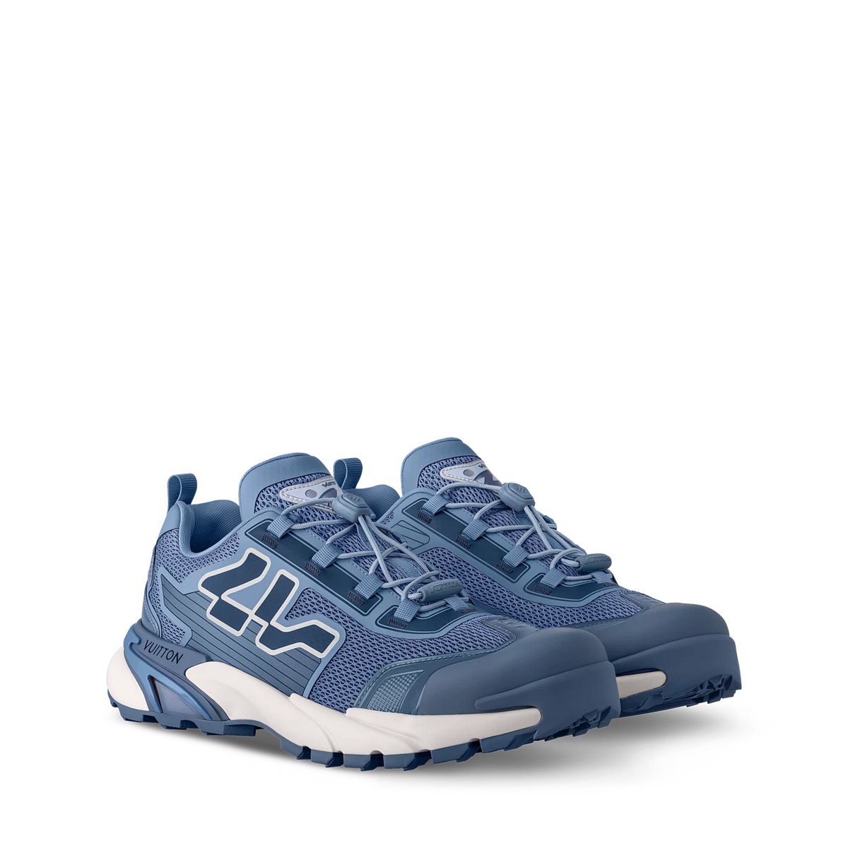 Louis Vuitton TATIC KNIT Sneakers Sea blue
