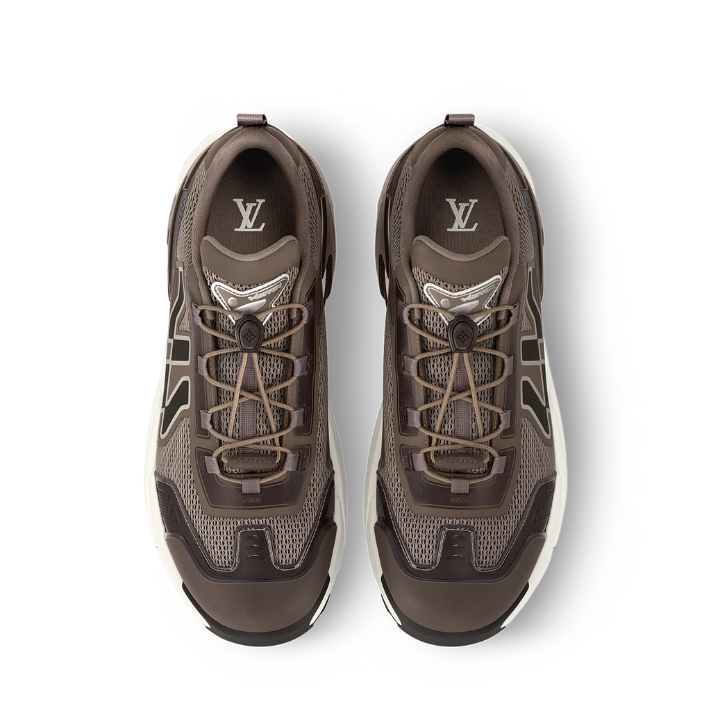 Louis Vuitton TATIC KNIT Sneakers Chestnut