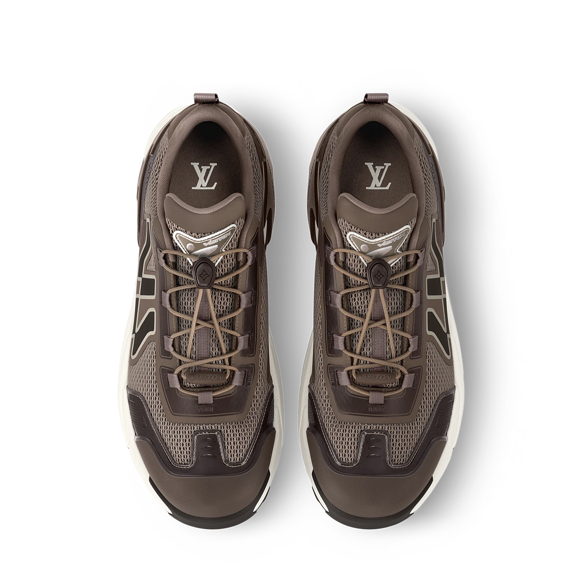 Louis Vuitton TATIC KNIT Sneakers Chestnut