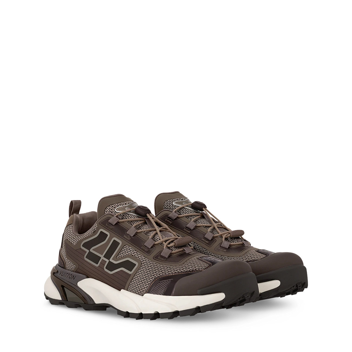 Louis Vuitton TATIC KNIT Sneakers Chestnut