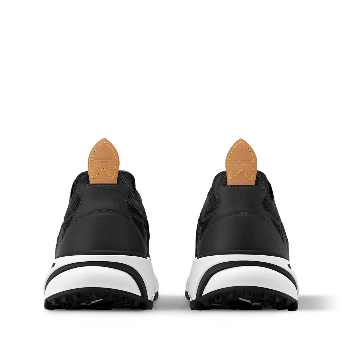 Louis Vuitton TATIC KNIT Sneakers Black / White
