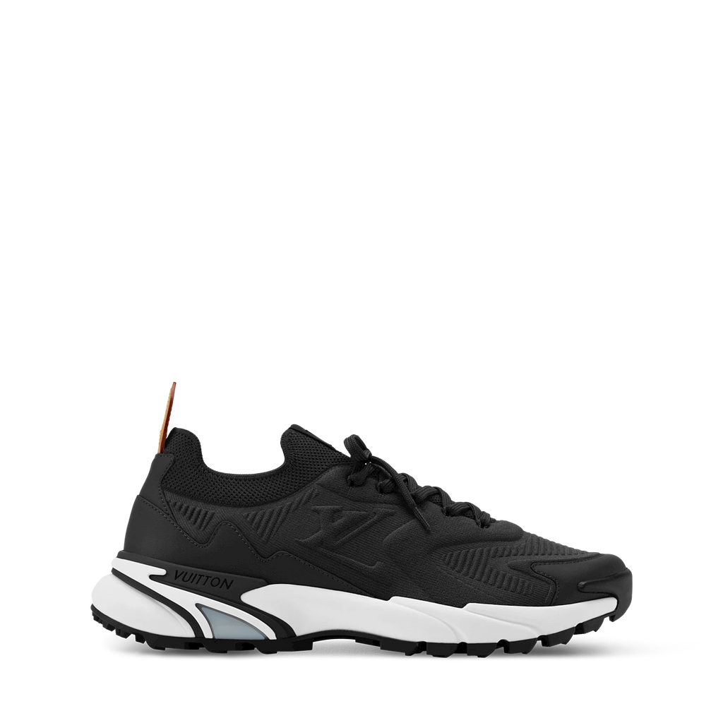 Louis Vuitton TATIC KNIT Sneakers Black / White