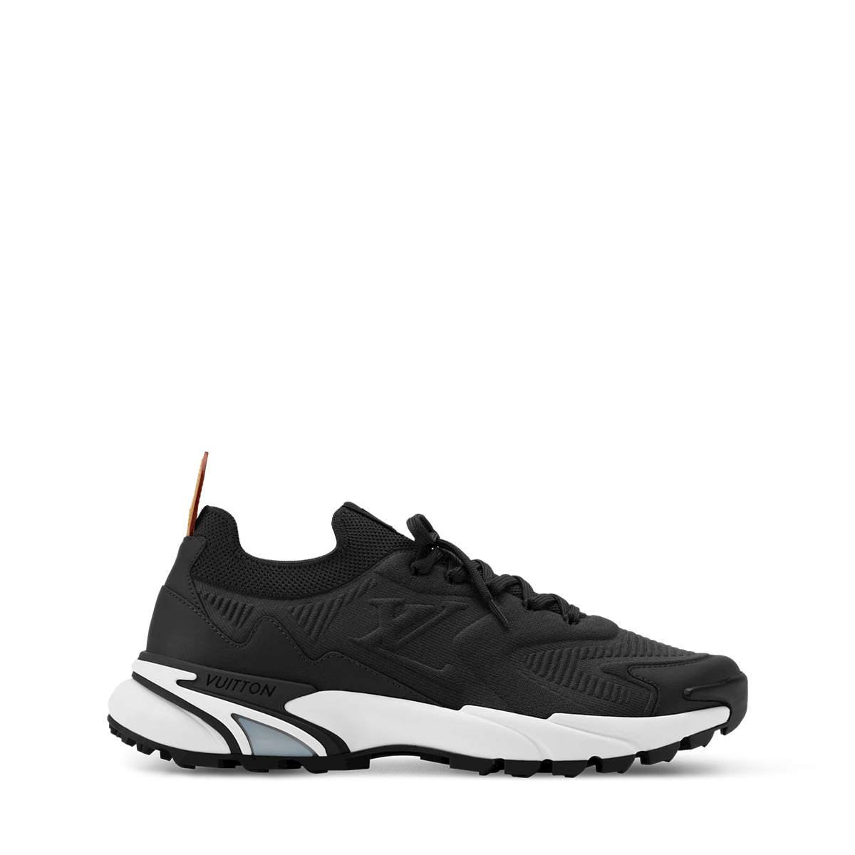Louis Vuitton TATIC KNIT Sneakers Black / White