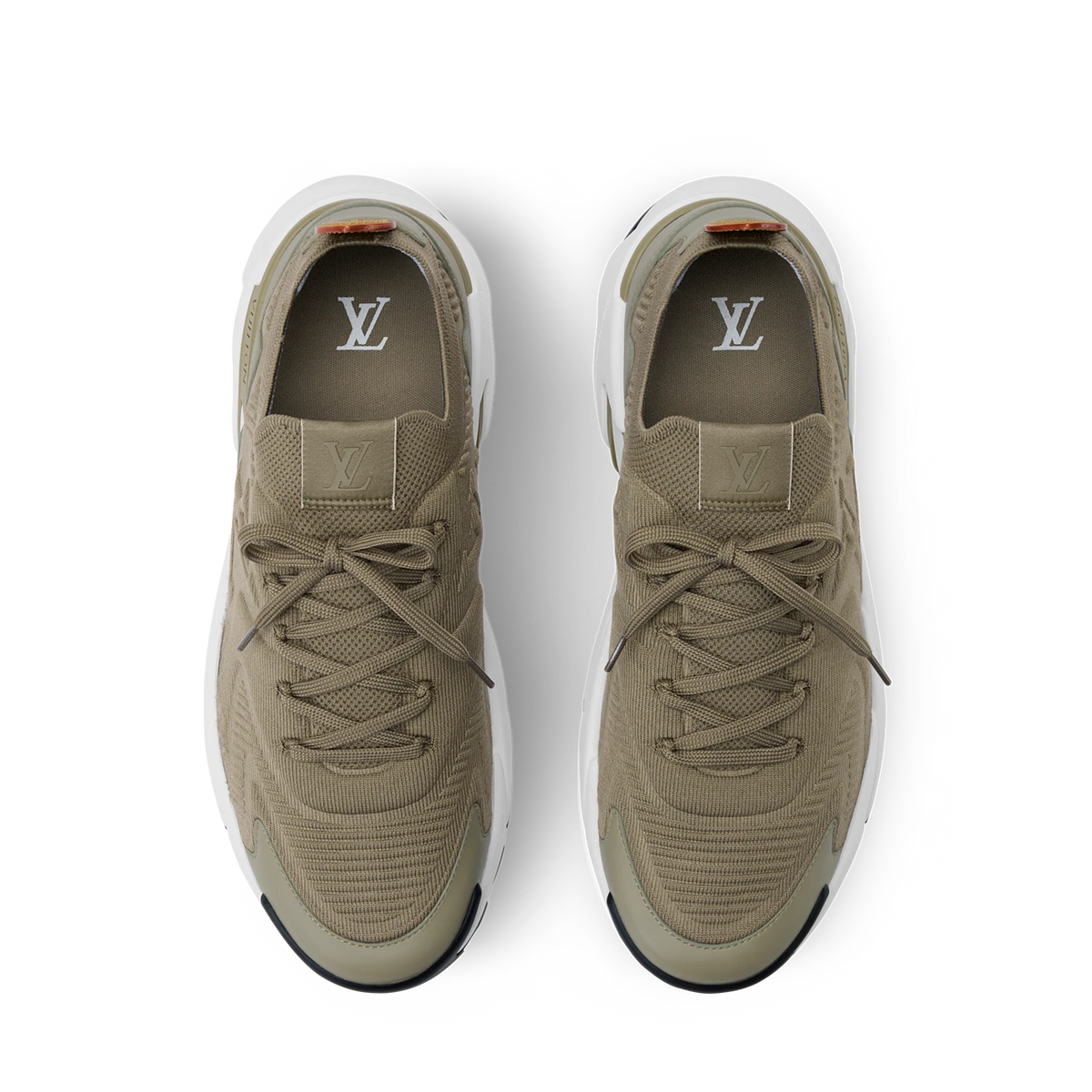Louis Vuitton TATIC KNIT Sneakers Khaki