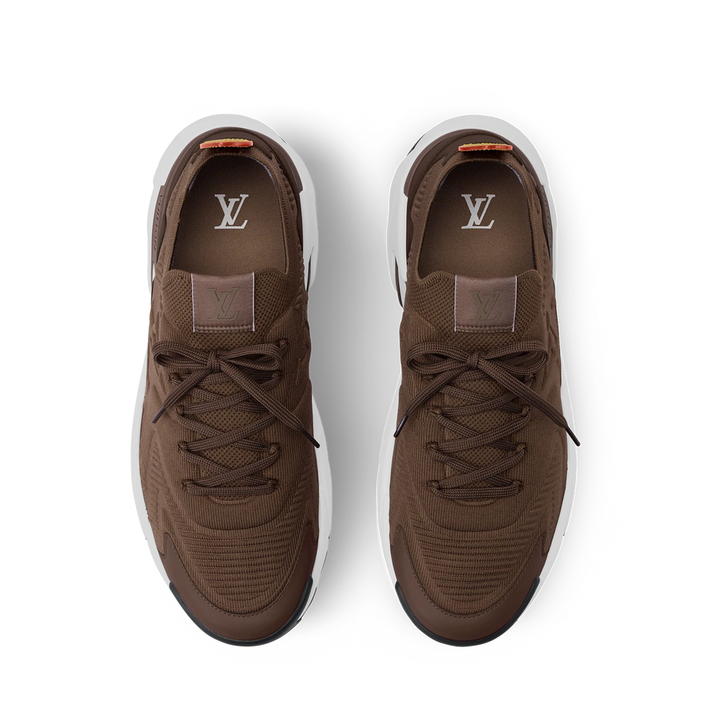 Louis Vuitton TATIC KNIT Sneakers Chestnut