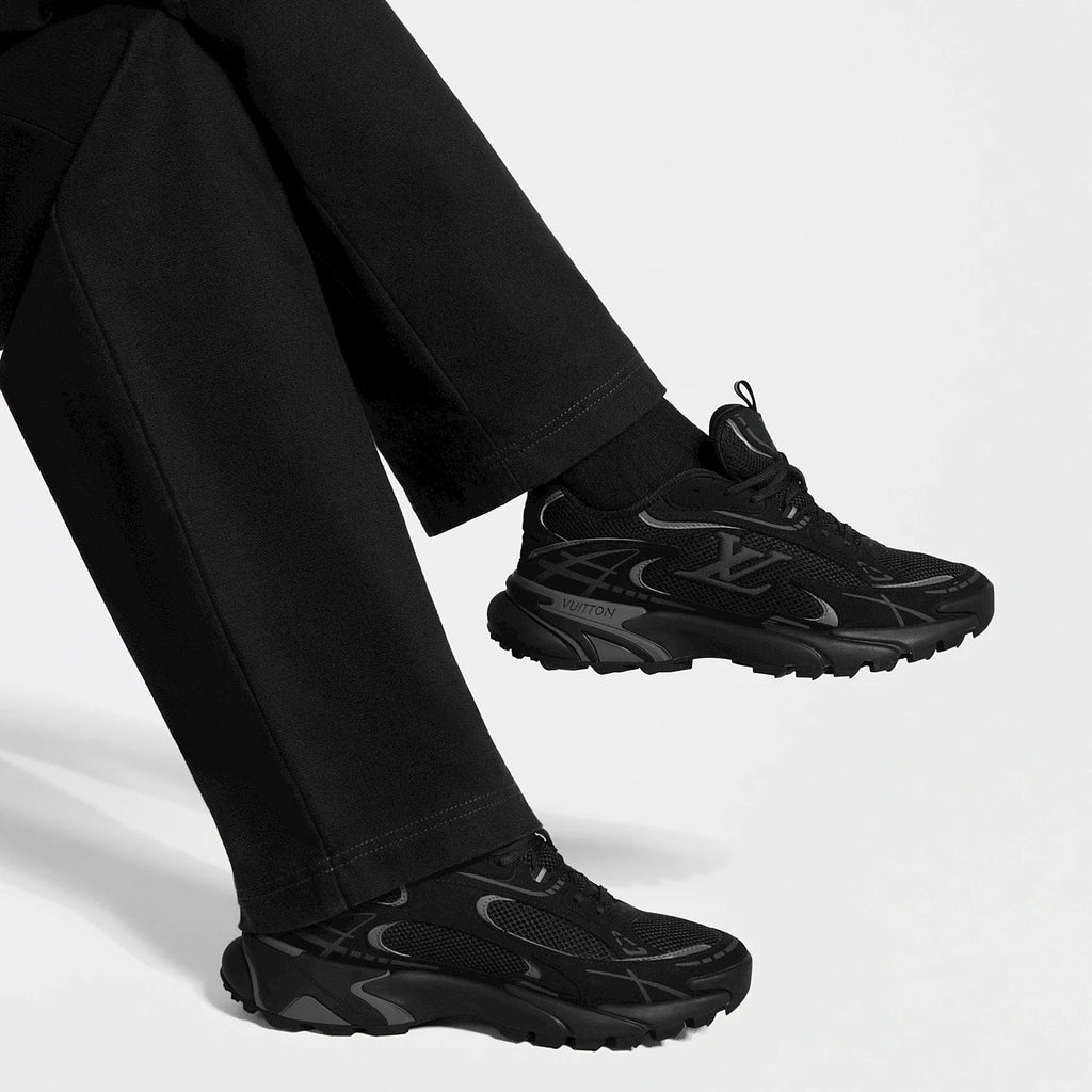 Louis Vuitton TATIC KNIT Sneakers Black